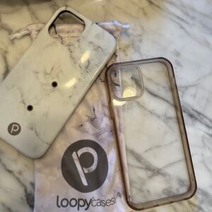 Loopy Case Marble for iPhone 11 Pro. Clear unbranded case